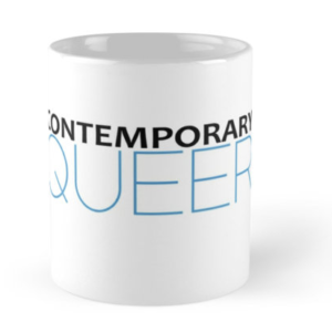 contemporary queer mug, cup