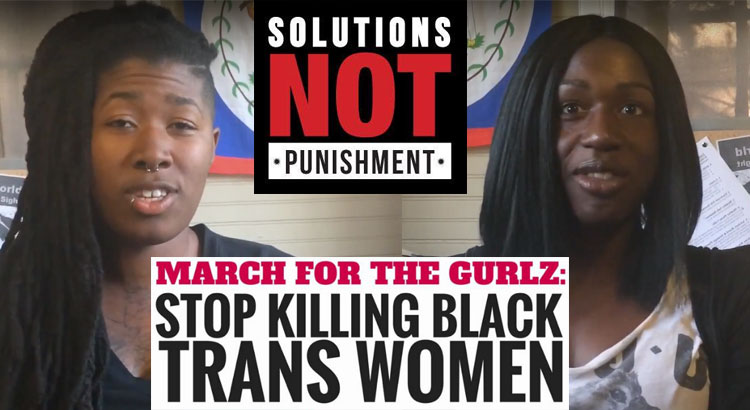 snap, solutions not punishment, trans women, trans lives matter, black trans women, atlanta, georgia